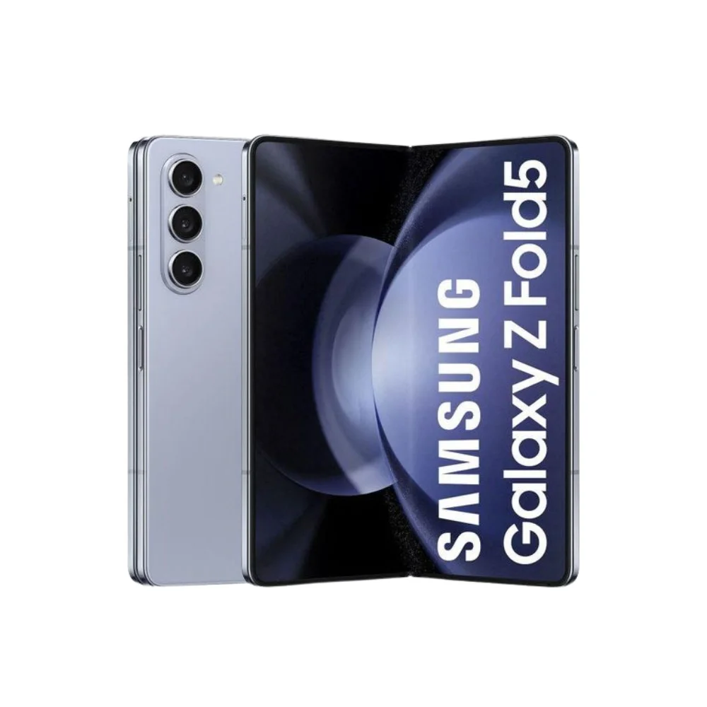 Samsung Galaxy Z Fold5 – Refurbished (Ex-US), 7.6" Display, 512GB, 12GB RAM, Dual SIM, Icy Blue