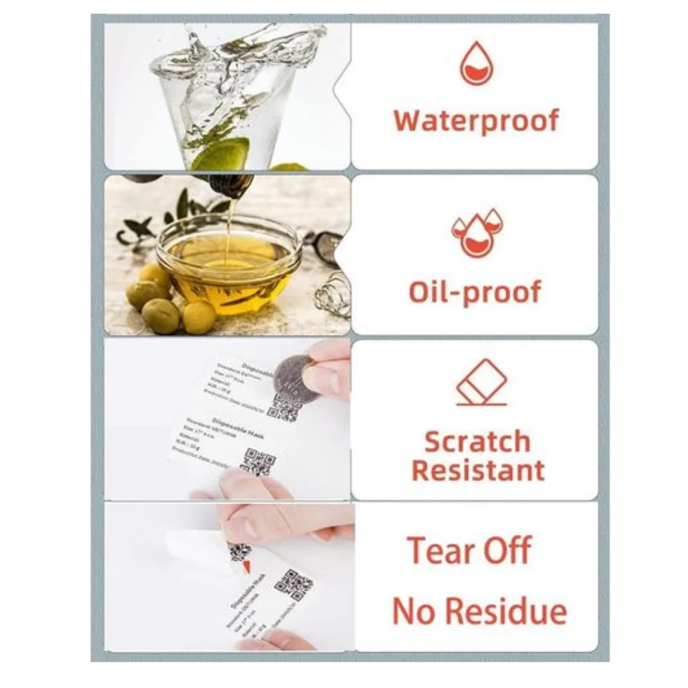 Phomemo M110 Portable Bluetooth Thermal Label Printer – White, Compatible with iOS & Android – Best Price in Kenya - Image 2