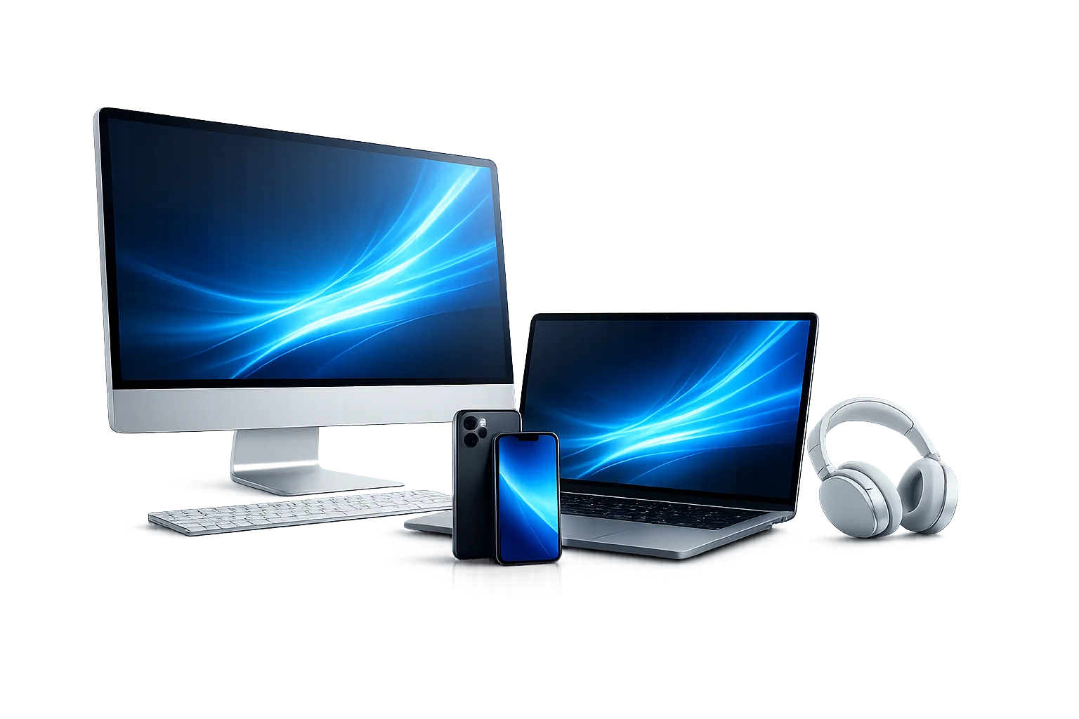 Hero banner showcasing laptops, desktops, and tech deals – MobDeals Kenya